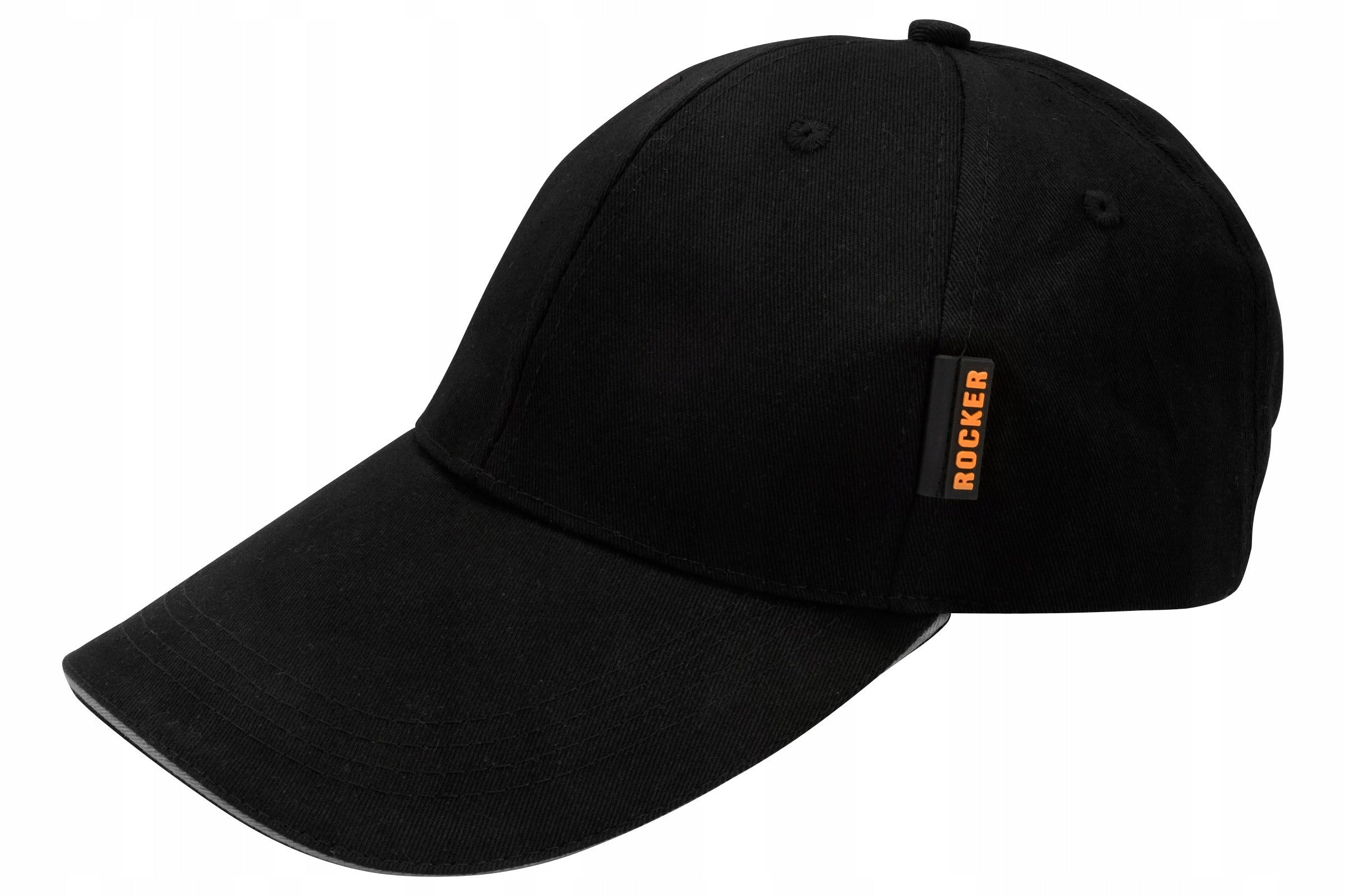 BASEBALL CAP BLACK - 815-1102 ROCKER