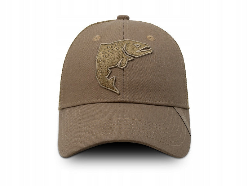 BASEBALL CAP DELPHIN OUTLINE TROUT TRUCKER Manufacturer code 101006369