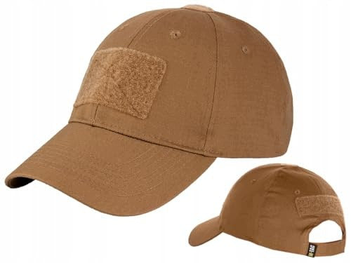 BASEBALL CAP WITH VELCRO FLEX RIP STOP FOR MAN COYOTE S/M Brand no brand