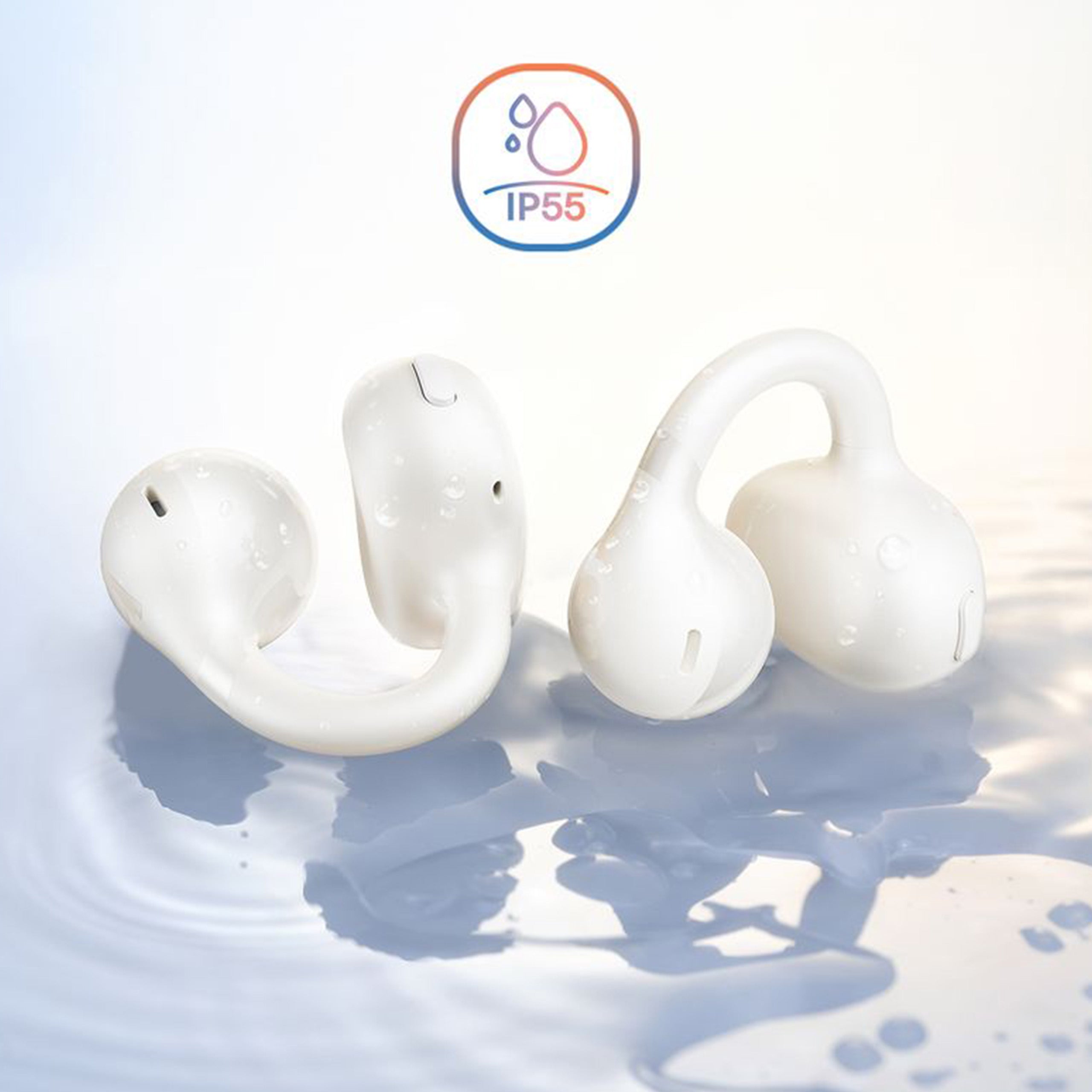 BASEUS BLUETOOTH HEADPHONES WIRELESS OPEN OWS Bass BC1 CLIP IP55 Brand Baseus