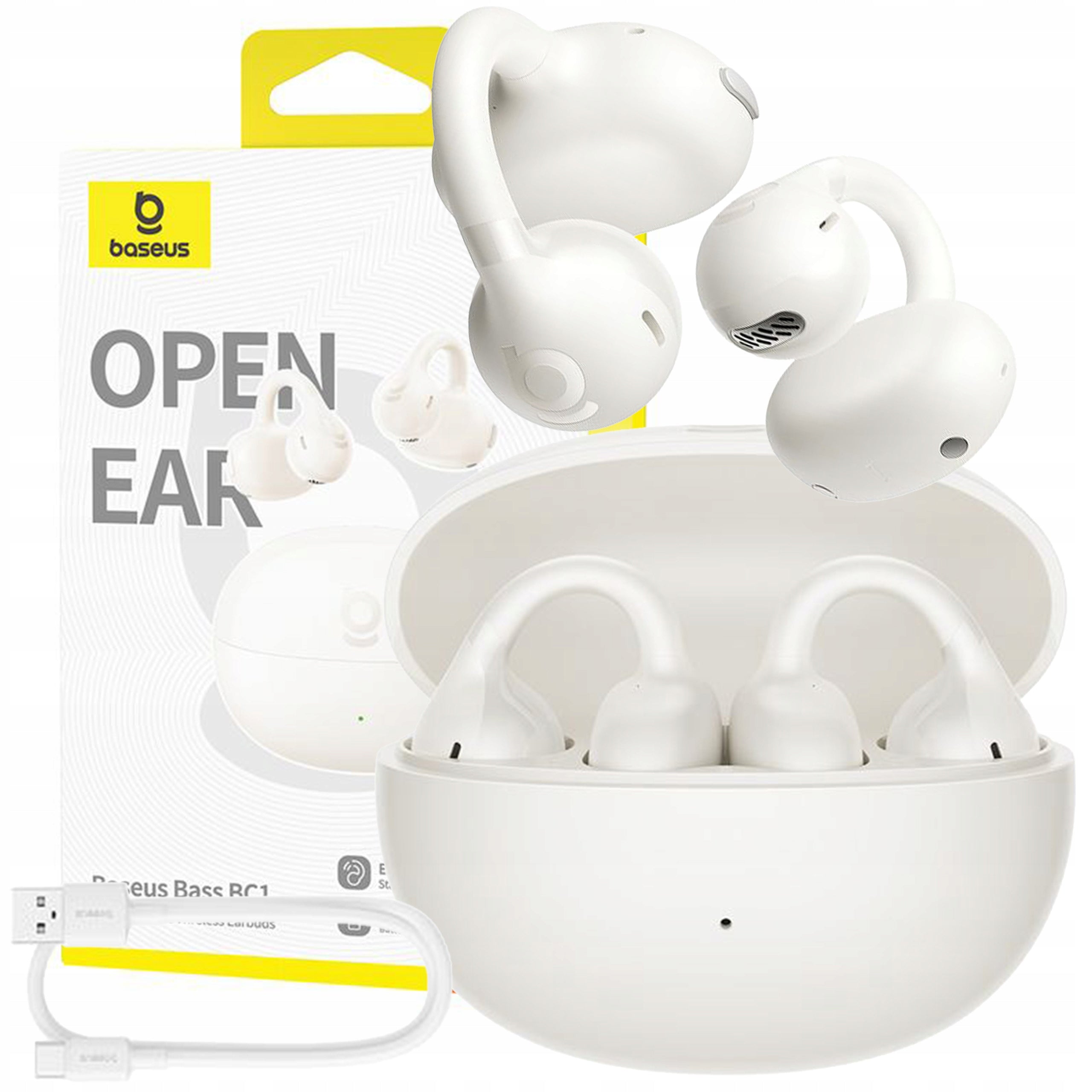 BASEUS BLUETOOTH HEADPHONES WIRELESS OPEN OWS Bass BC1 CLIP IP55