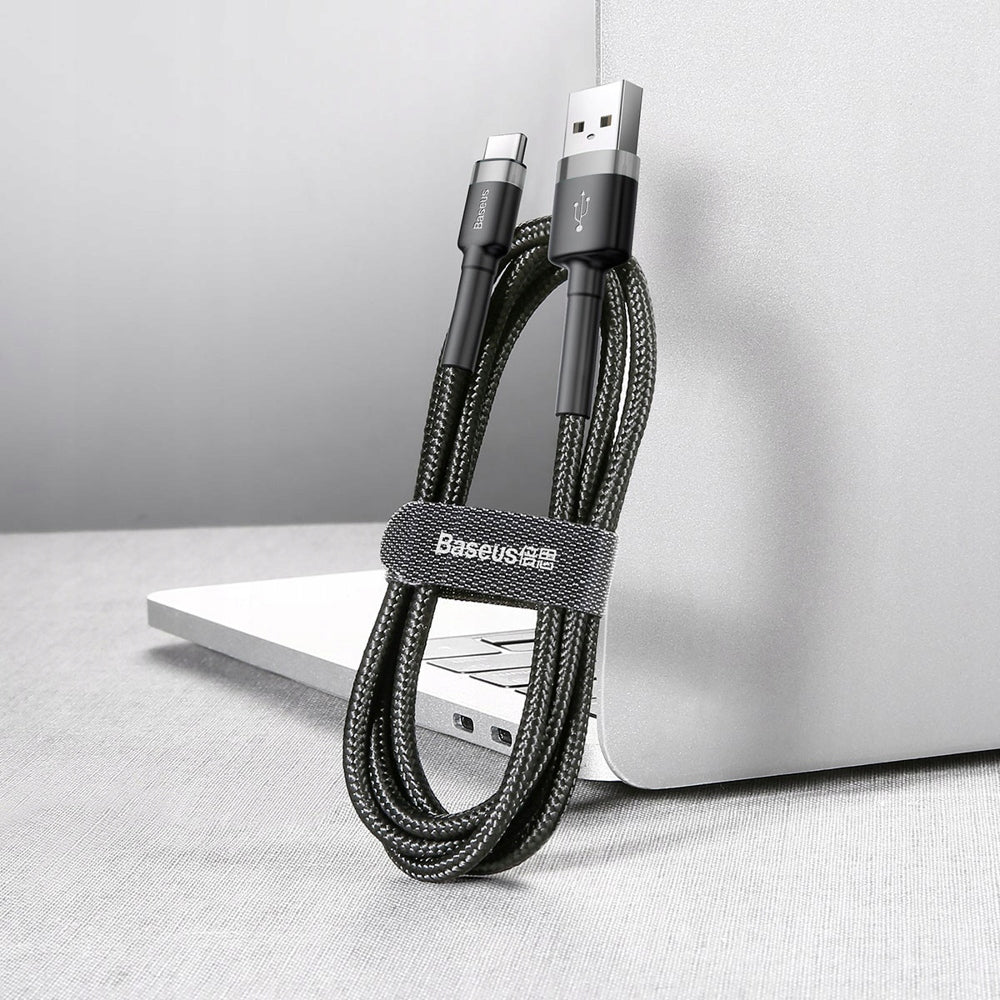 BASEUS USB TO USB-C TYPE C QC CABLE FAST CHARGING CABLE FOR PHONE 2m Manufacturer code CATKLF-CG1