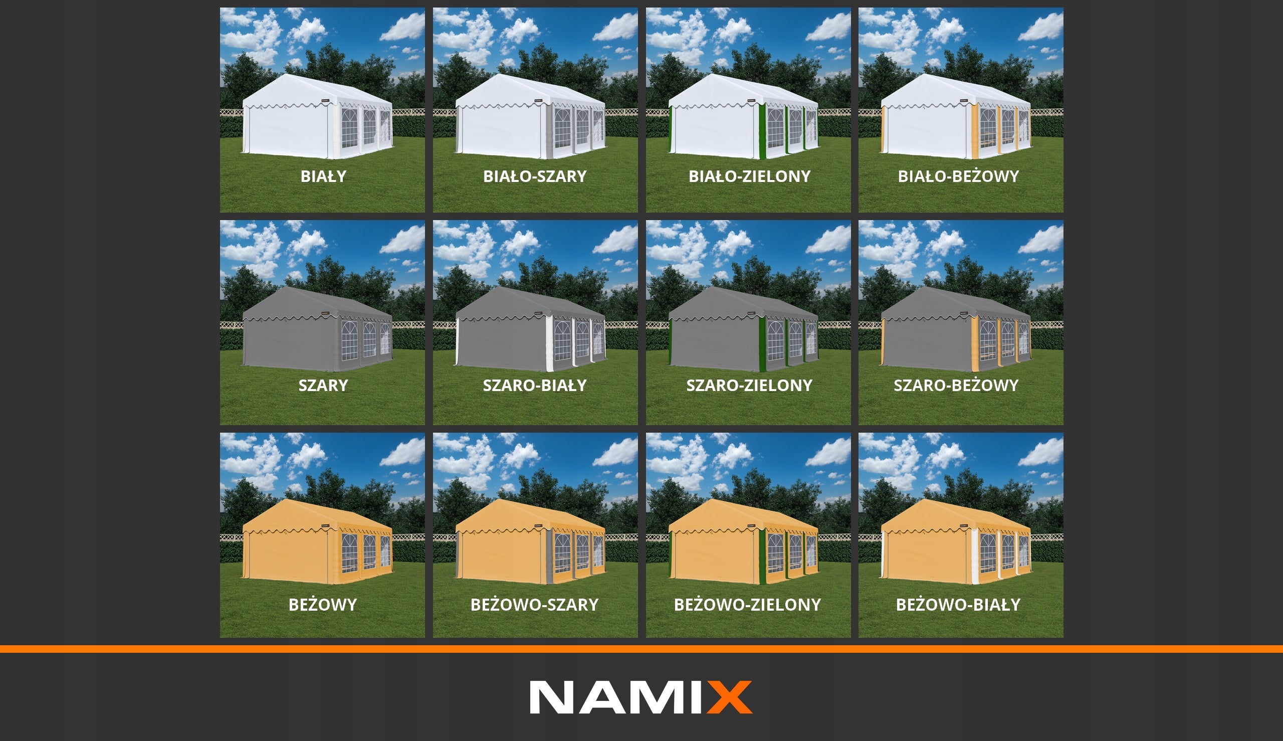 BASIC 4x6 Garden Party Tent VARIOUS COLORS + SIDE WALLS FREEBIE Number of side walls more than 8