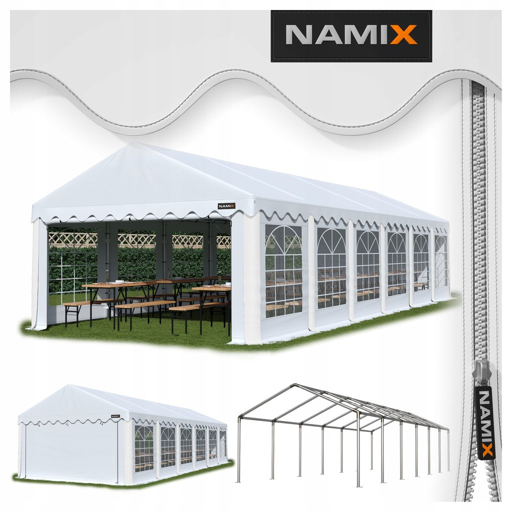 BASIC 6x12 Garden Party Tent VARIOUS COLORS + SIDE WALLS FREEBIE