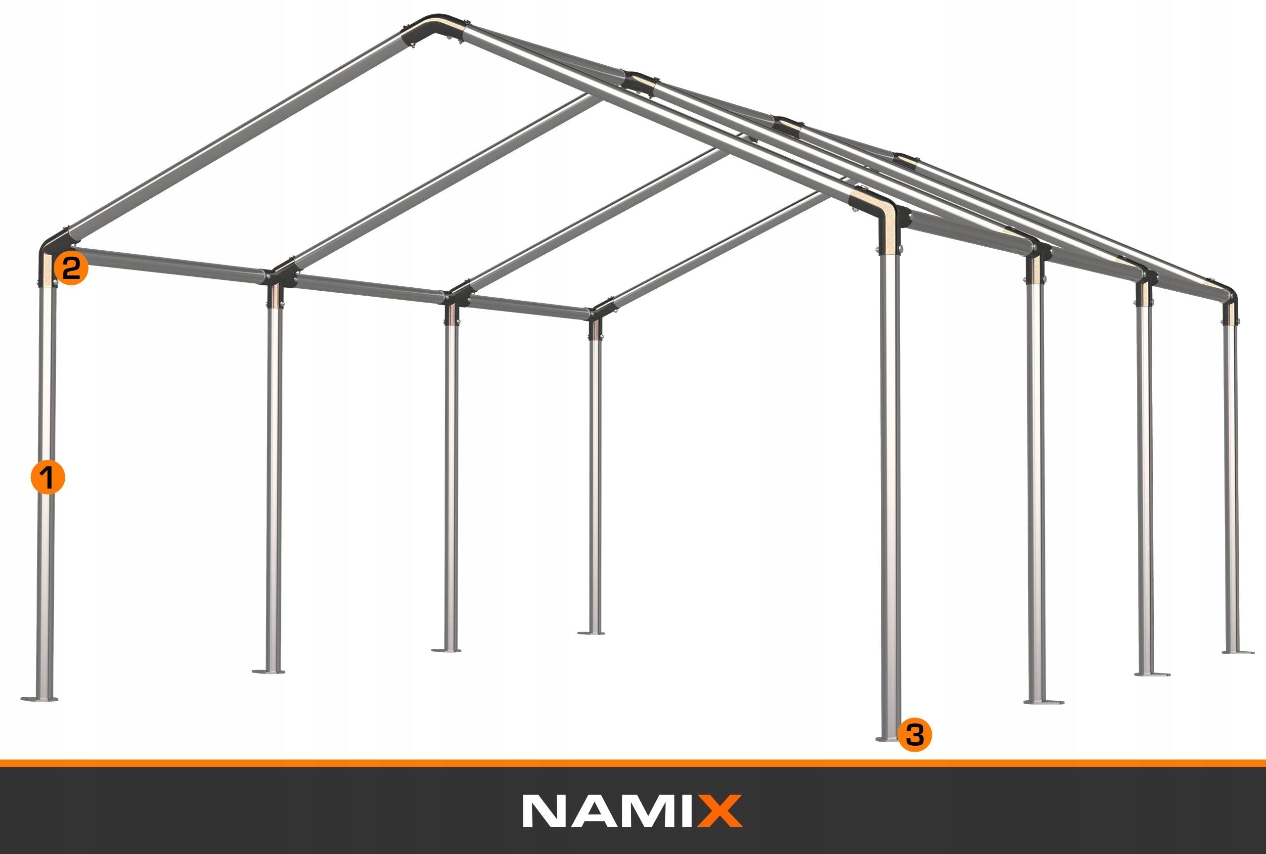 BASIC 6x6 Garden Party Tent VARIOUS COLORS + SIDE WALLS FREEBIE Manufacturer code namiot_basic_6x6