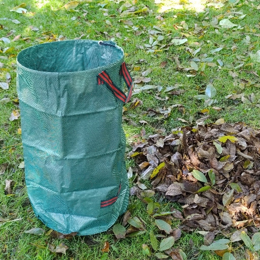 BASKET BAG LEAF BAG GRASS WASTE FOR LEAVES GARDEN CONTAINER 120L Brand Simplo