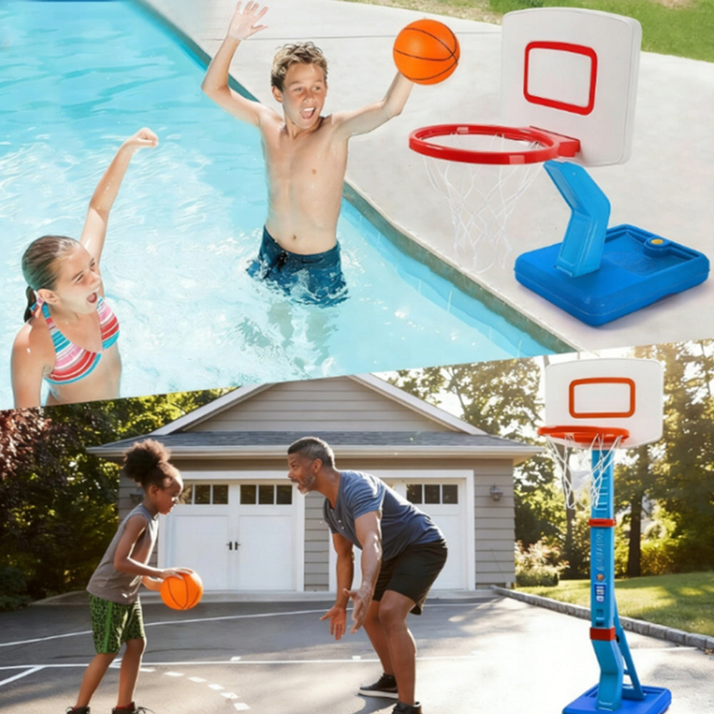 BASKET STAND ADJUSTABLE H + THREE BASE: 4x BALLS FOR HOME/GARDEN Brand no brand