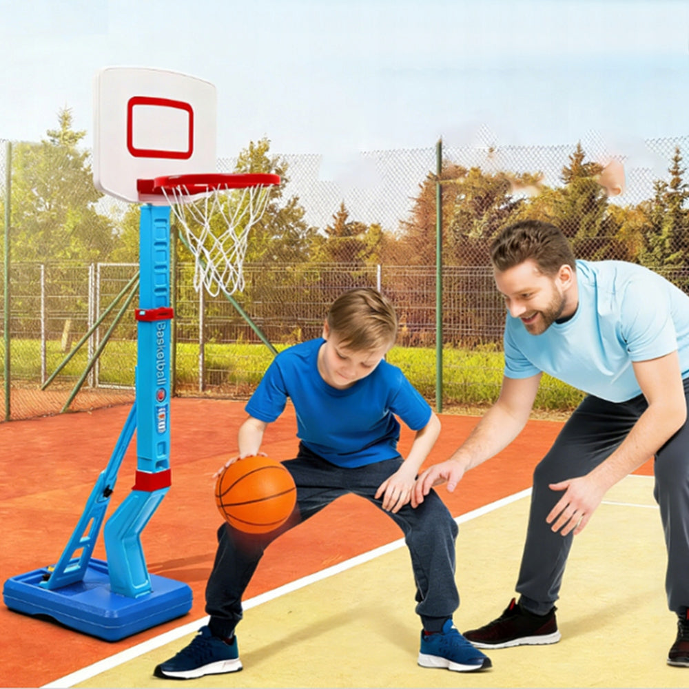 BASKET STAND ADJUSTABLE H + THREE BASE: 4x BALLS FOR HOME/GARDEN Manufacturer code 0887484809318