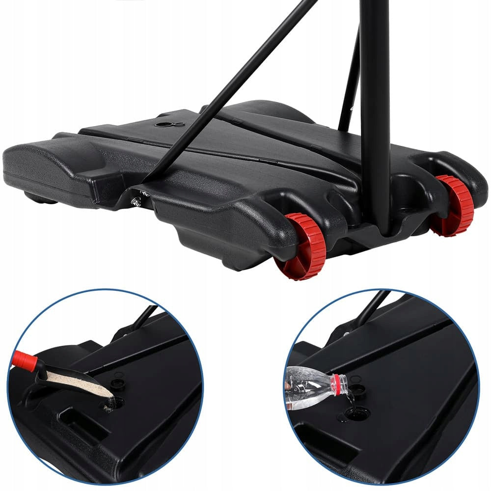 BASKETBALL BASKET ADJUSTABLE FREESTANDING MOBILE STAND 179-209 cm Character/Title none