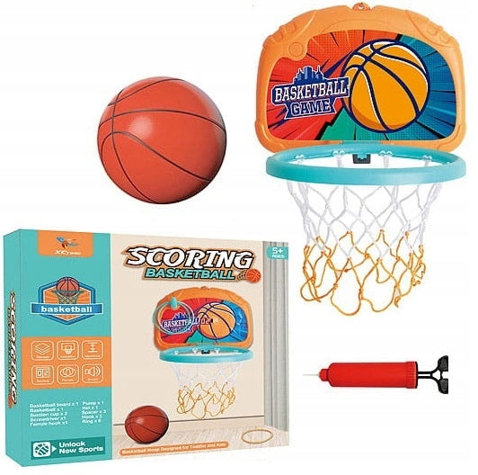 BASKETBALL SET SHIELD BASKET BALL PUMP GAME FOR KIDS