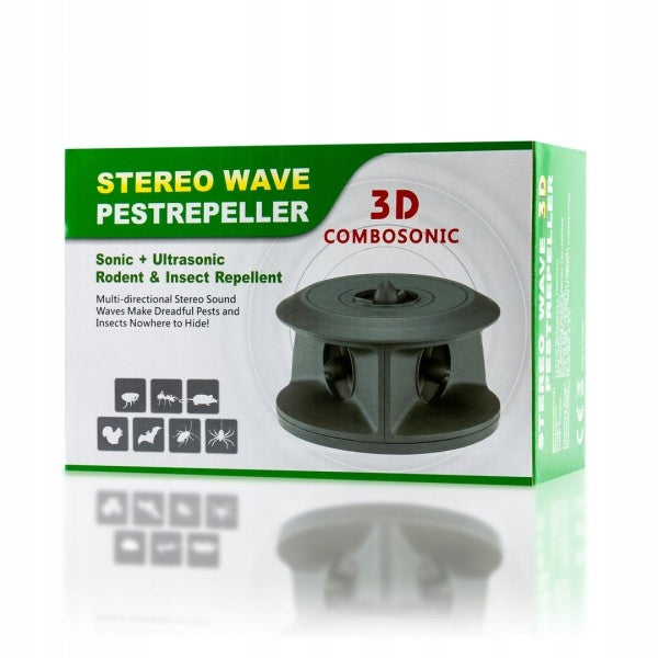 BAT repellent Combosonic 3D for attic, attic ultrasound 850m2 Kind repellent