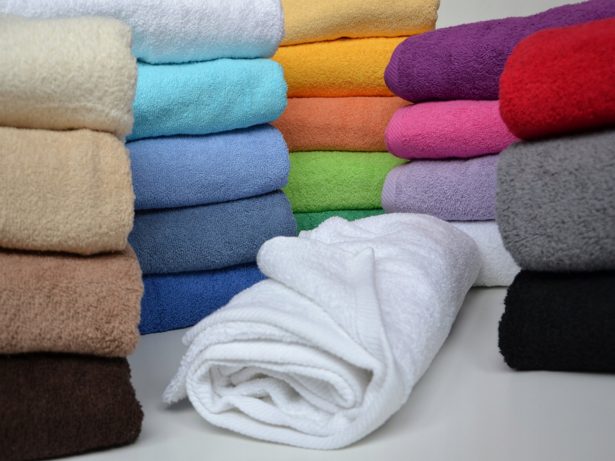 BATH TOWEL PREMIUM 70x140 30COLORS 500GRAM Brand no brand