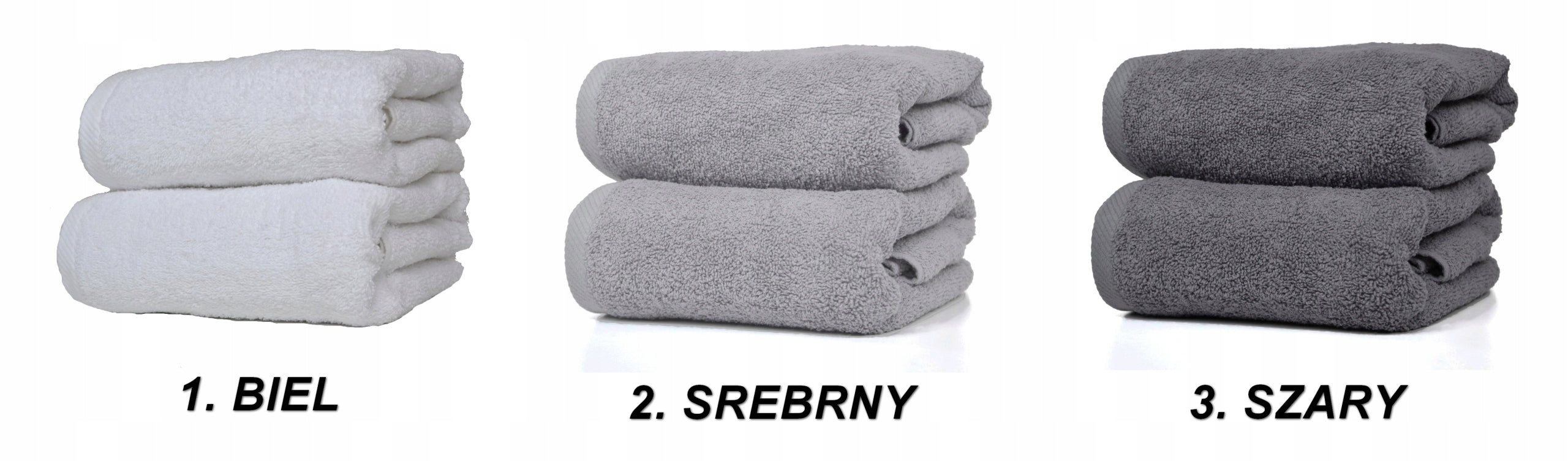BATH TOWEL PREMIUM 70x140 30COLORS 500GRAM Model 100% Bawełna Frotte