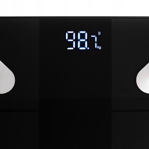 BATHROOM ANALYTICAL SCALE ELECTRONIC APPLICATION 180KG FAT MEASUREMENT Batteries included yes