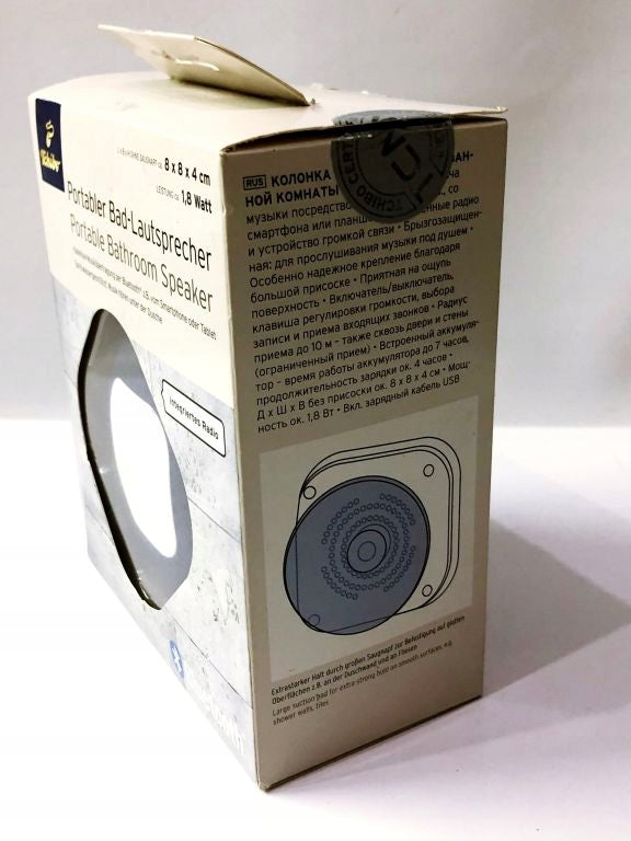 BATHROOM BLUETOOTH SPEAKER TCHIBO 335926 Manufacturer code 00012