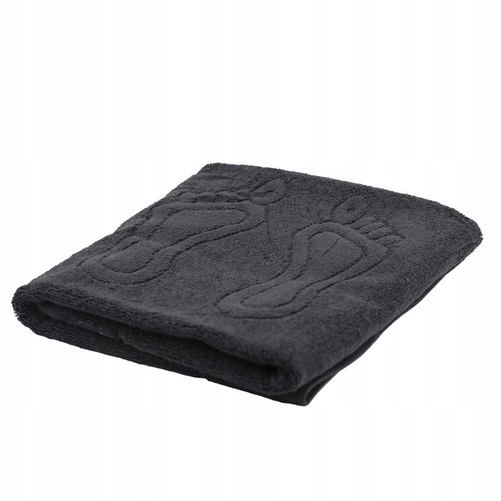 BATHROOM CARPET BLACK TOWEL HEAD 50x70 THICK 650g/m2 EAN (GTIN) 5604570663860