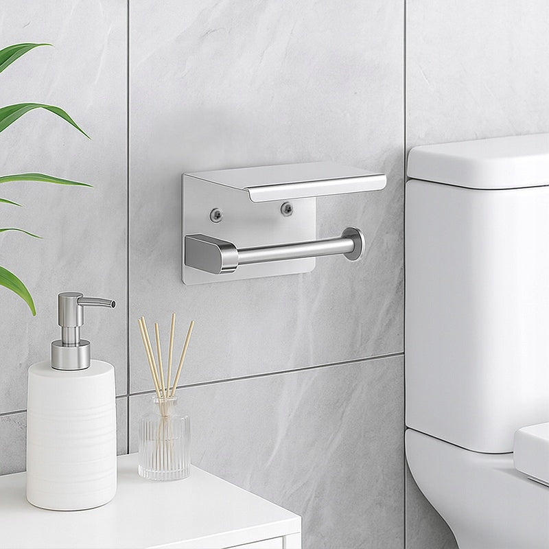 BATHROOM HANGER HOLDER FOR TOILET PAPER CLARK-CH CHROME Line CLARK