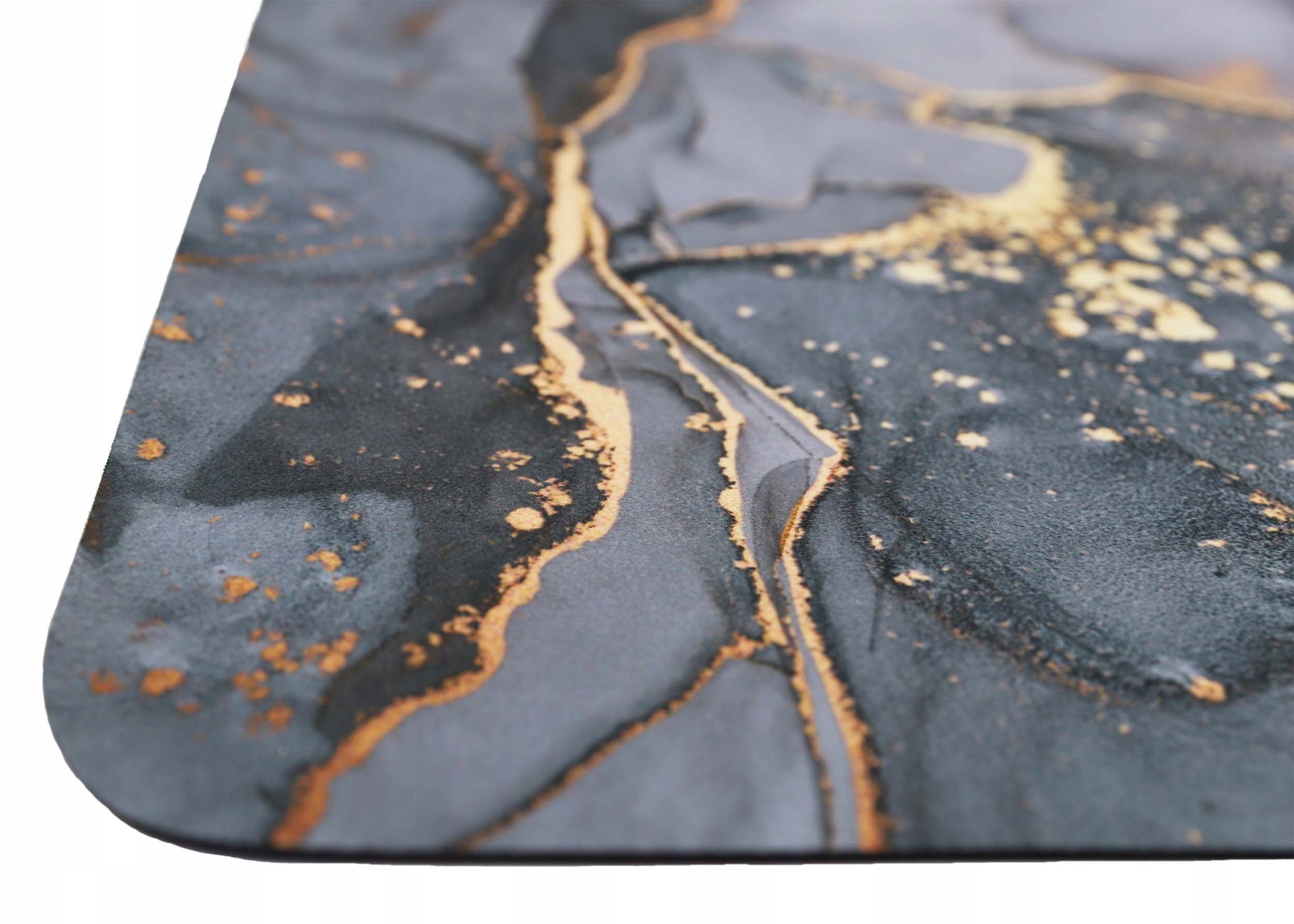 BATHROOM MAT QUICK-DRYING BATHROOM RUG MARBLE 60X90 cm Shape rectangle