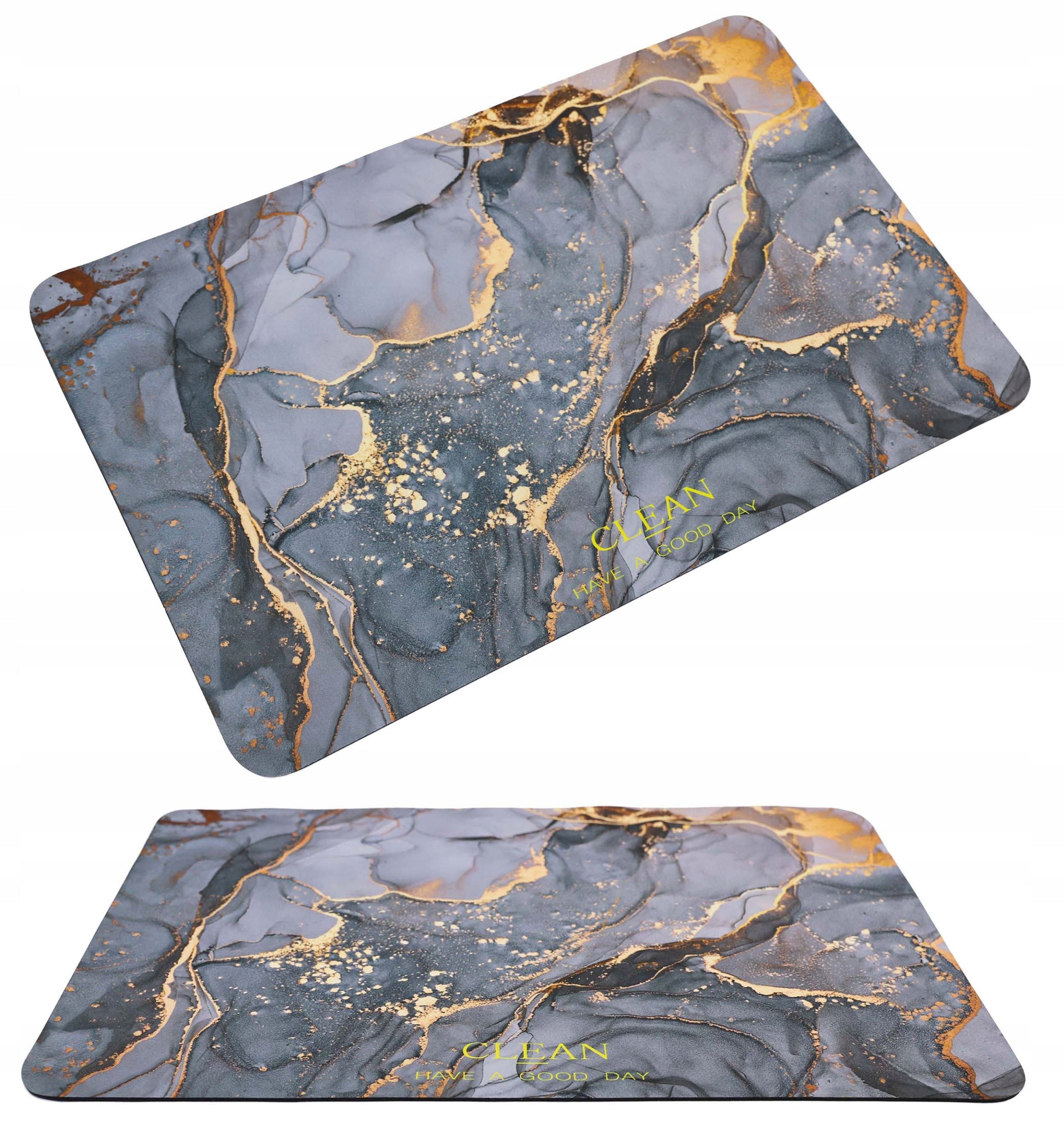 BATHROOM MAT QUICK-DRYING BATHROOM RUG MARBLE 60X90 cm