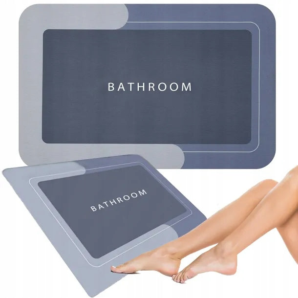 BATHROOM MAT QUICK DRYING NON-SLIP ABSORBENT RUG FOR BATHROOM Packaging status original