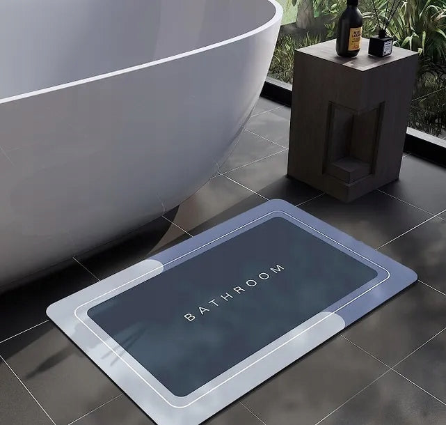BATHROOM MAT QUICK-DRYING NON-SLIP BATHROOM ABSORBENT RUG Shape rectangle