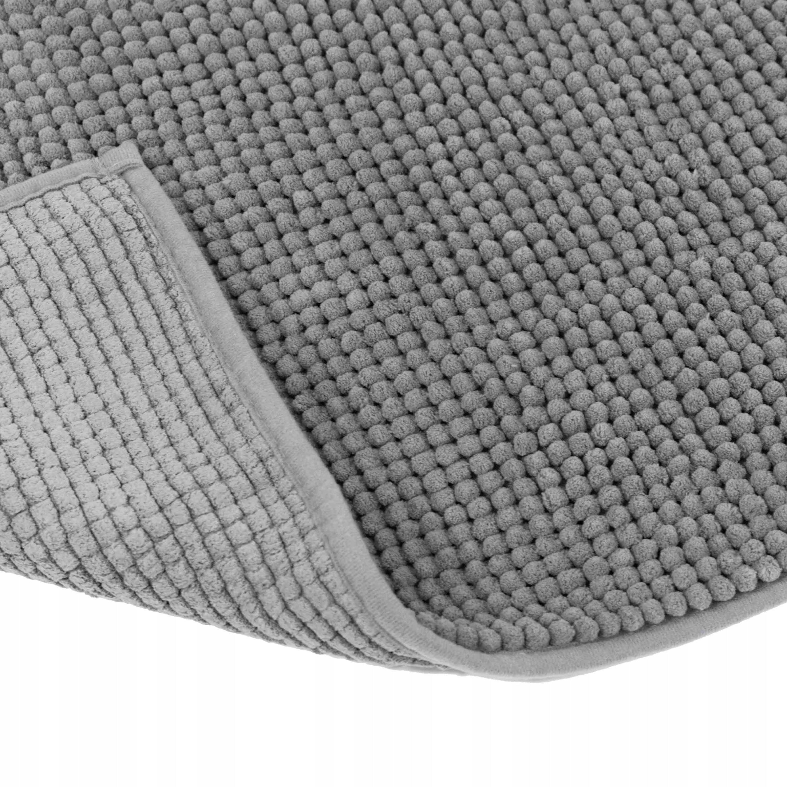 BATHROOM RUG 40x60 CM GREY NON-SLIP SOFT ABSORBENT SIDEWALK Manufacturer code ROD5652