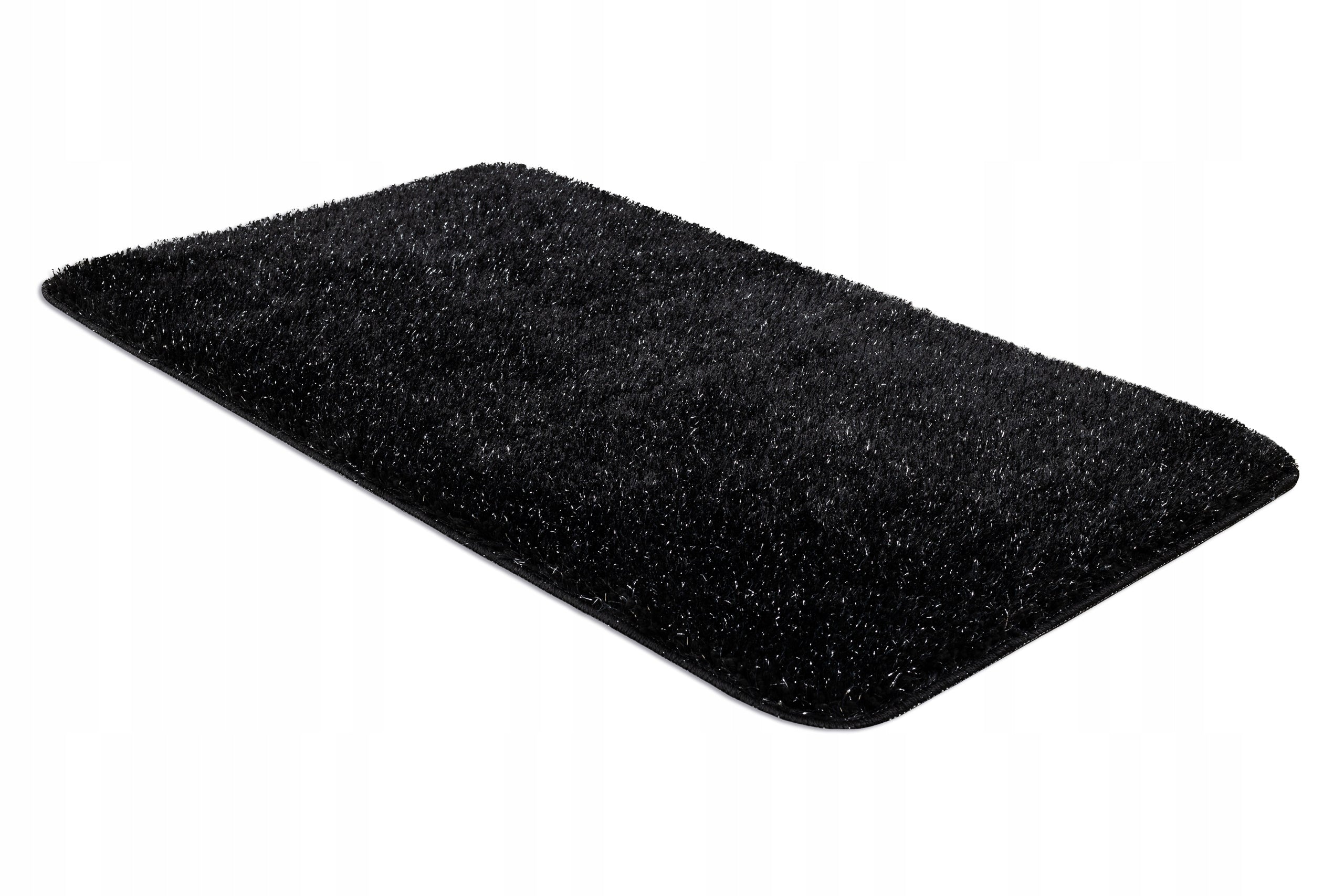 BATHROOM RUG 60x100 SMOOTH BLACK NON-SLIP SOFT #KPL232 Manufacturer code KPL232