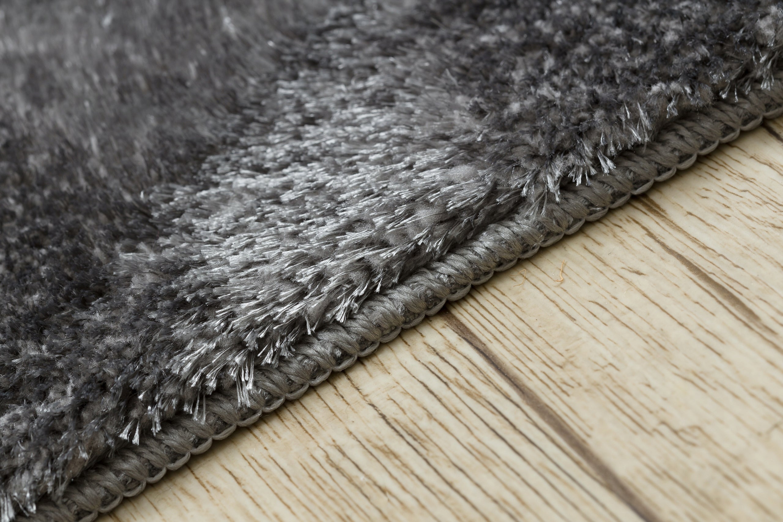 BATHROOM RUG 60x100 SMOOTH SOLID GREY ANTI-SLIP #KPL213 Product width 60 cm
