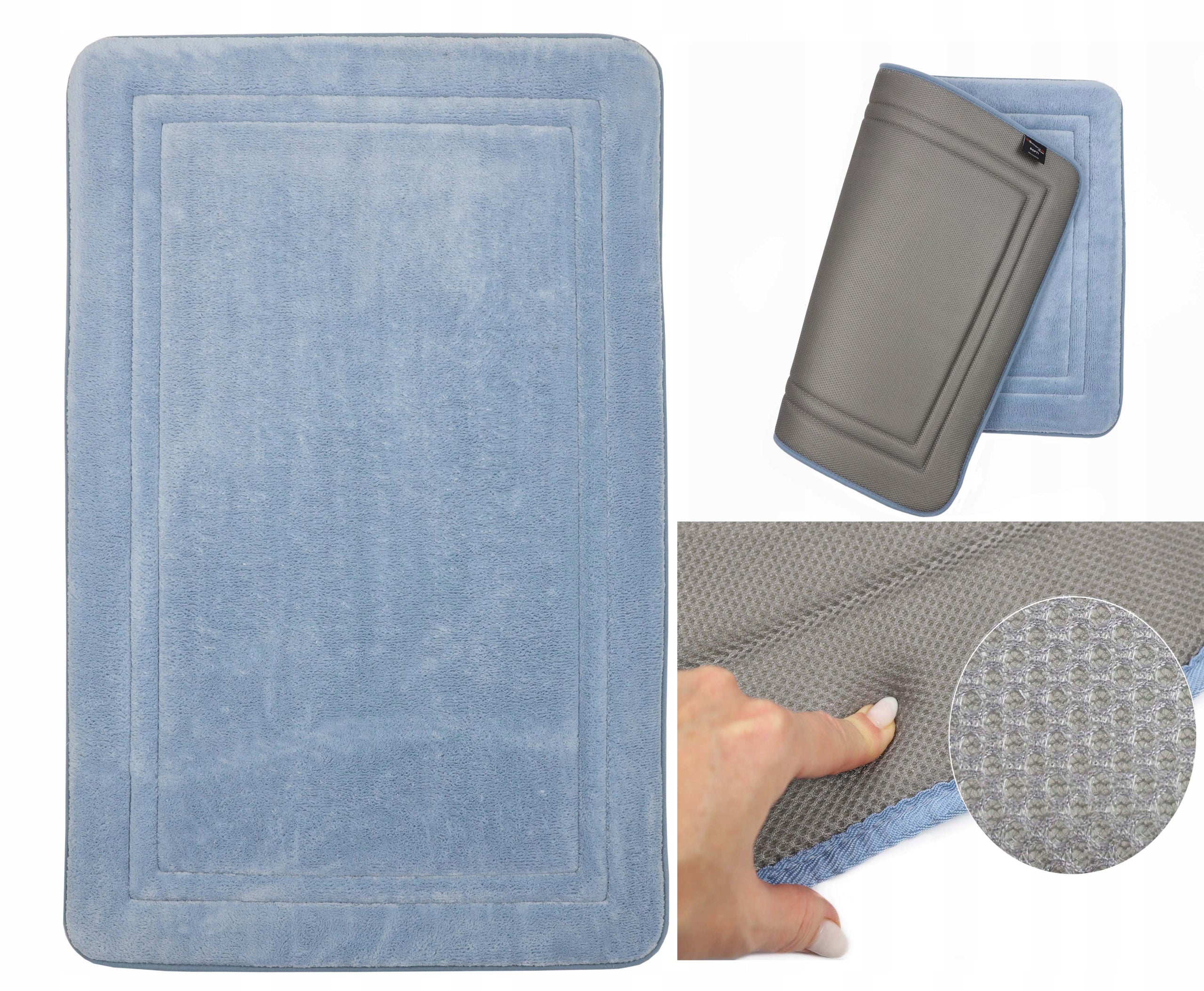 BATHROOM RUG 60x90 cm | THICK, ABSORBENT, SOFT MEMORY | PERFECT GIFT