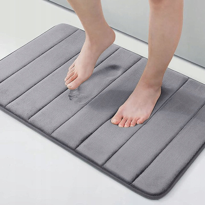 BATHROOM RUG ABSORBENT MAT MICROFIBER RUG Shape square
