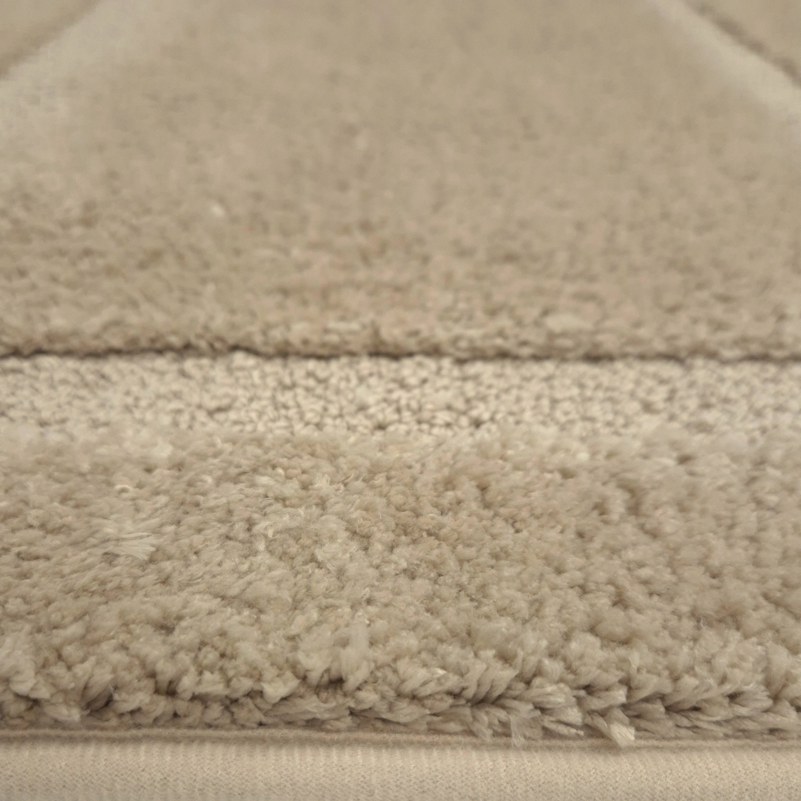 BATHROOM RUG BEIGE 50x80 NON-SLIP SOFT FOR BATHROOM MOCCA Shape rectangle