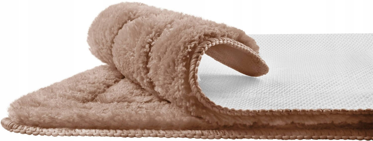 BATHROOM RUG BROWN BATHROOM RUGS ELEGANT SOFT THICK BOHO Brand Oxide