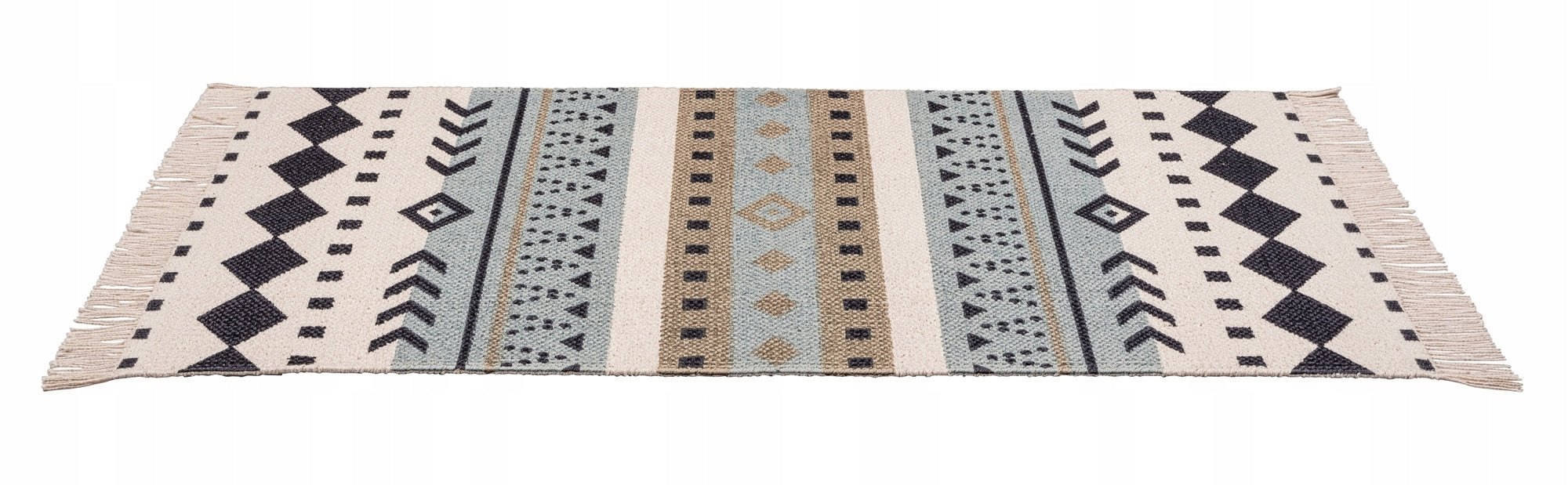BATHROOM RUG COTTON 50 X 80 CM NON-SLIP LARGE-COLORED Product width 50 cm
