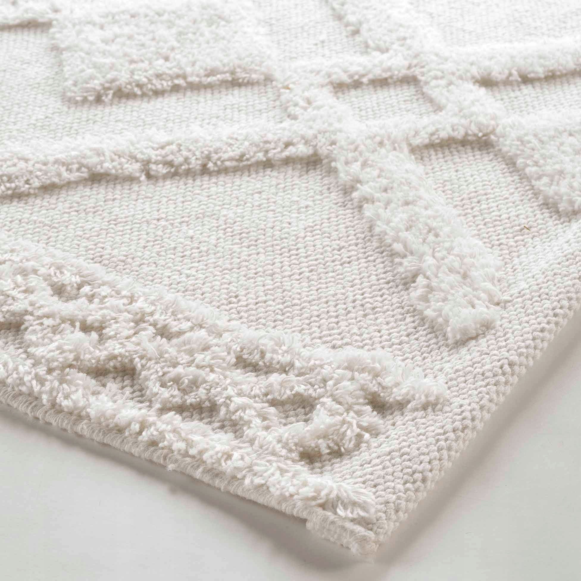 BATHROOM RUG COTTON TOILET MAT 100% 50X80CM GLADIS Length 50 cm