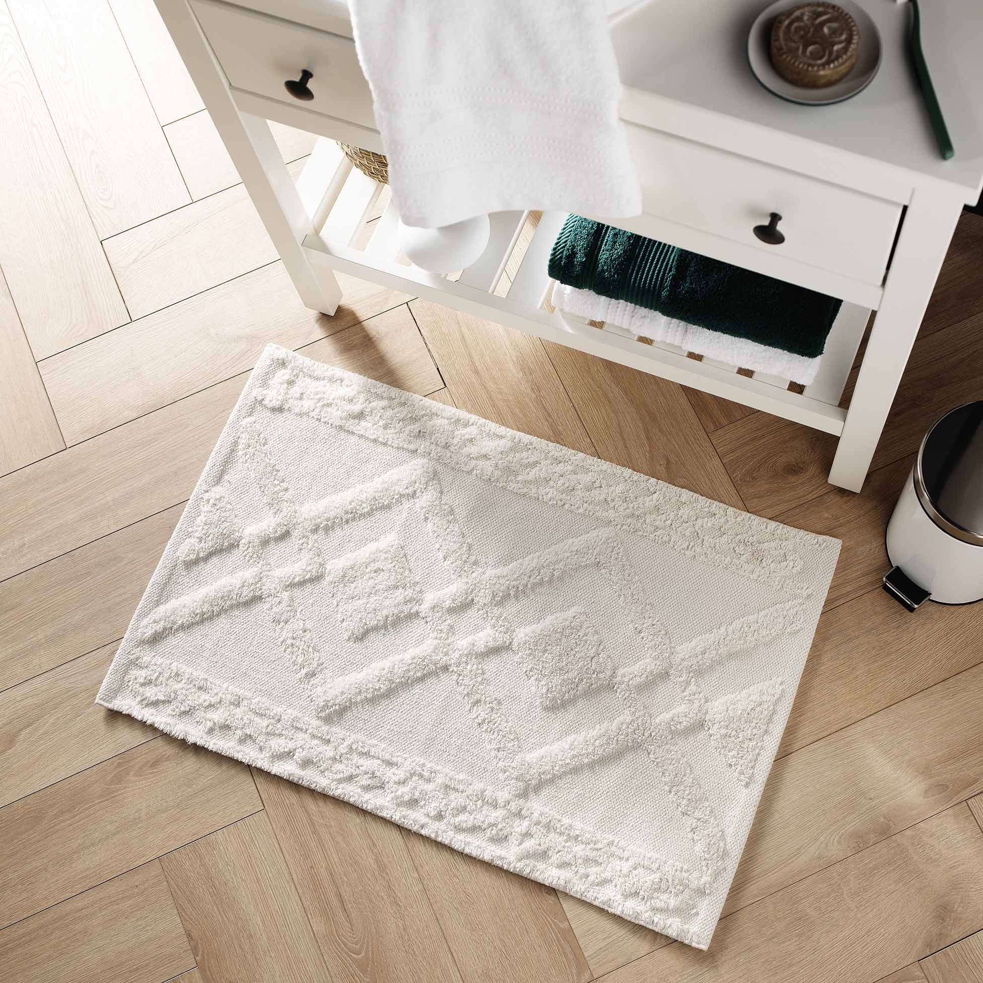 BATHROOM RUG COTTON TOILET MAT 100% 50X80CM GLADIS Manufacturer code 1801951