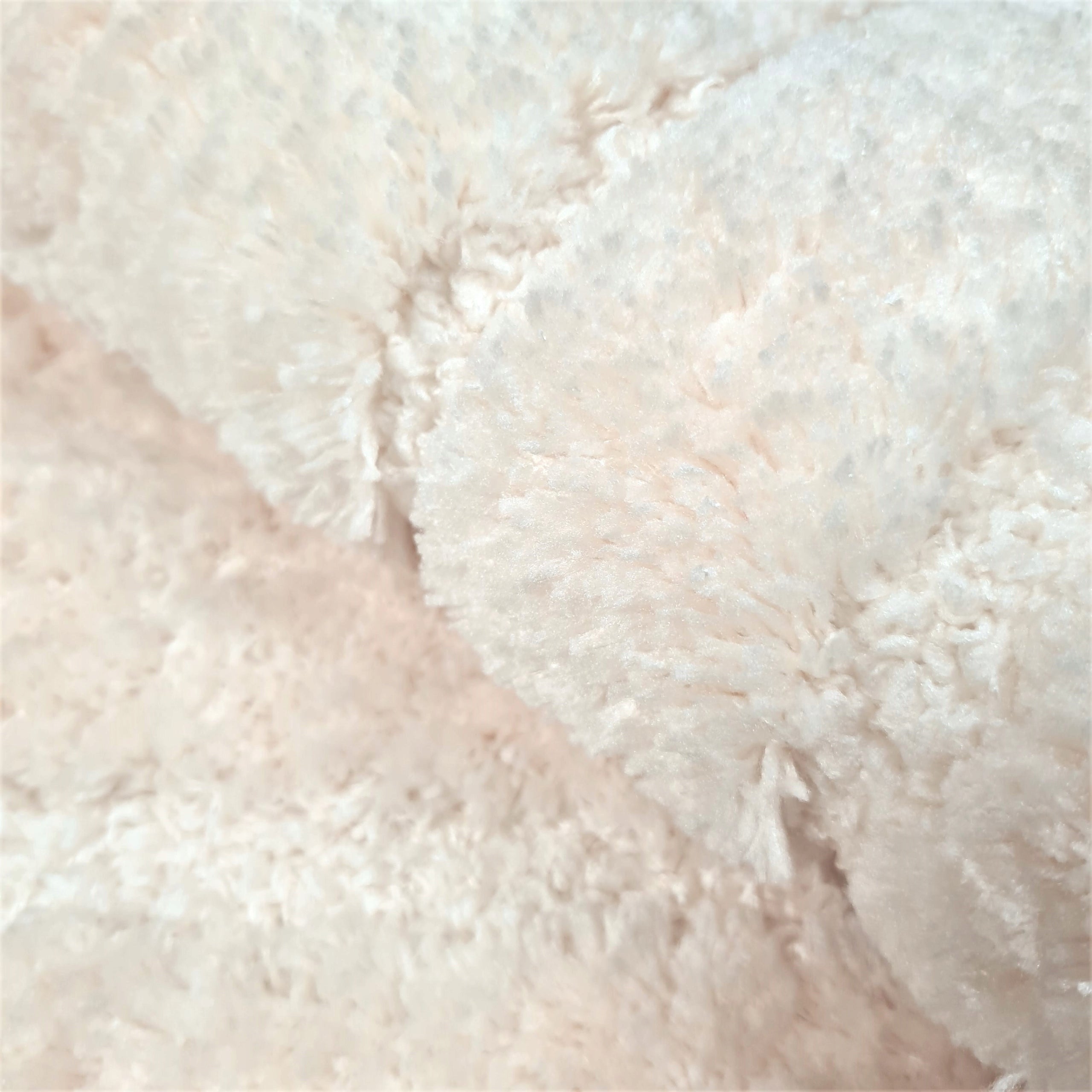 BATHROOM RUG CREAM BATHROOM RUGS SOFT NON-SLIP 50x80 Thickness 8 mm