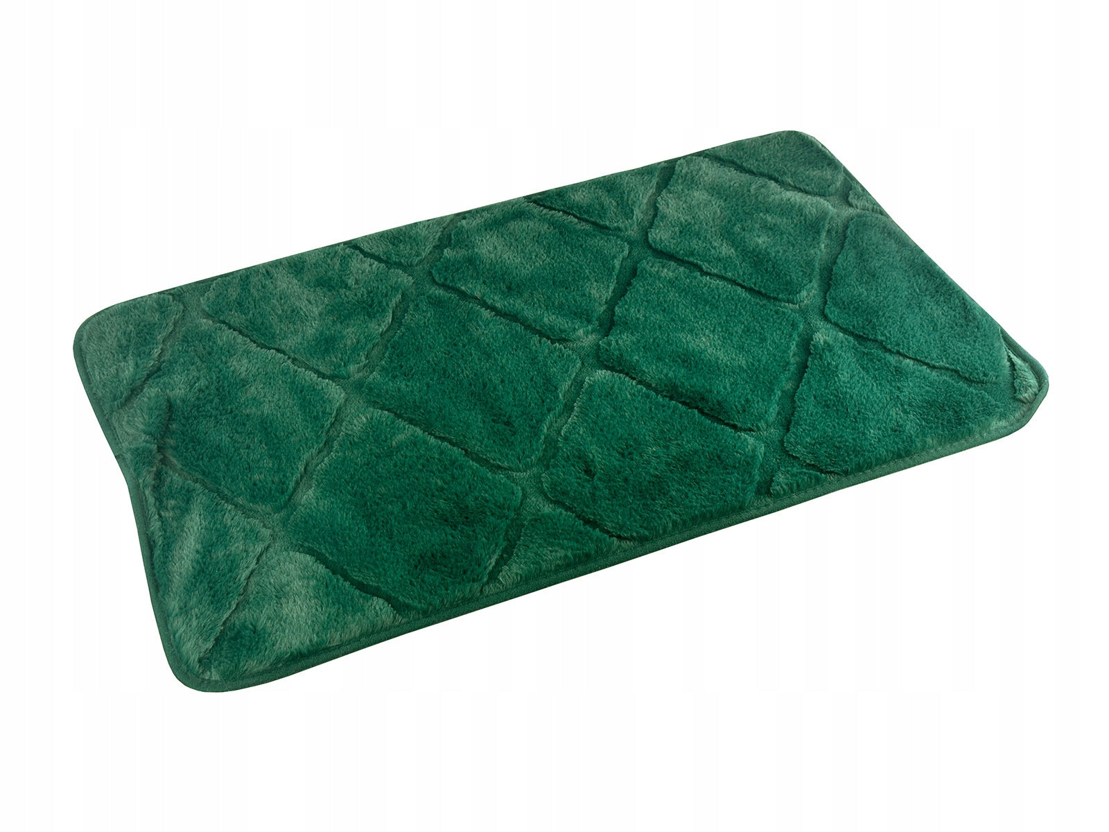 BATHROOM RUG GREEN SOFT BATHROOM RUG NON-SLIP 45x75