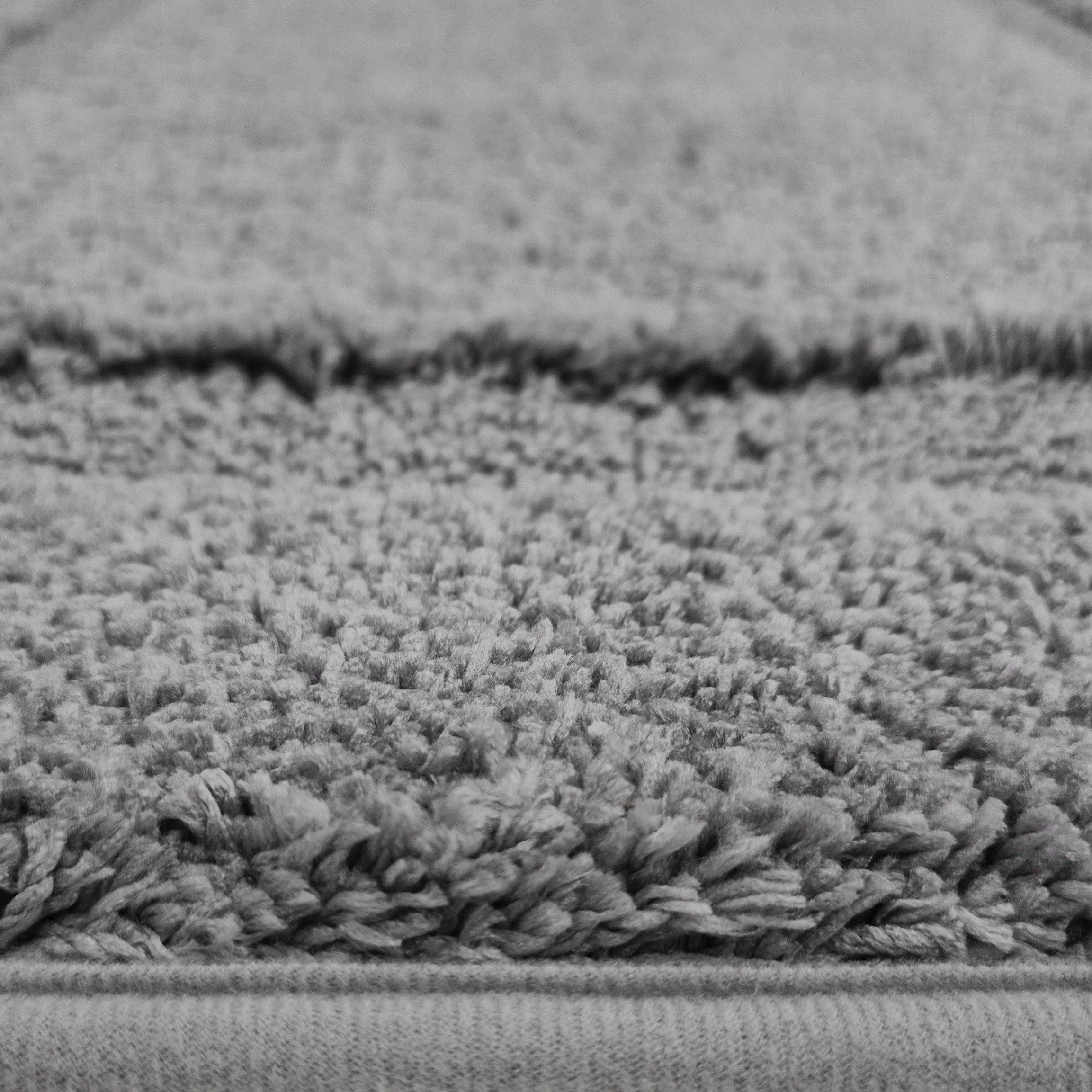 BATHROOM RUG GREY 50x80 NON-SLIP SOFT FOR BATHROOM GREY Shape rectangle