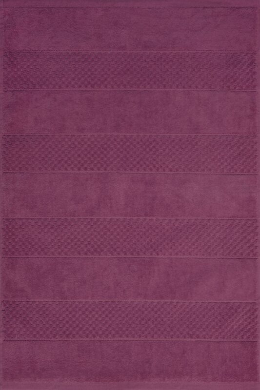 BATHROOM RUG JESSI GEOMETRIC PATTERN 50X70 AMARANTH 09