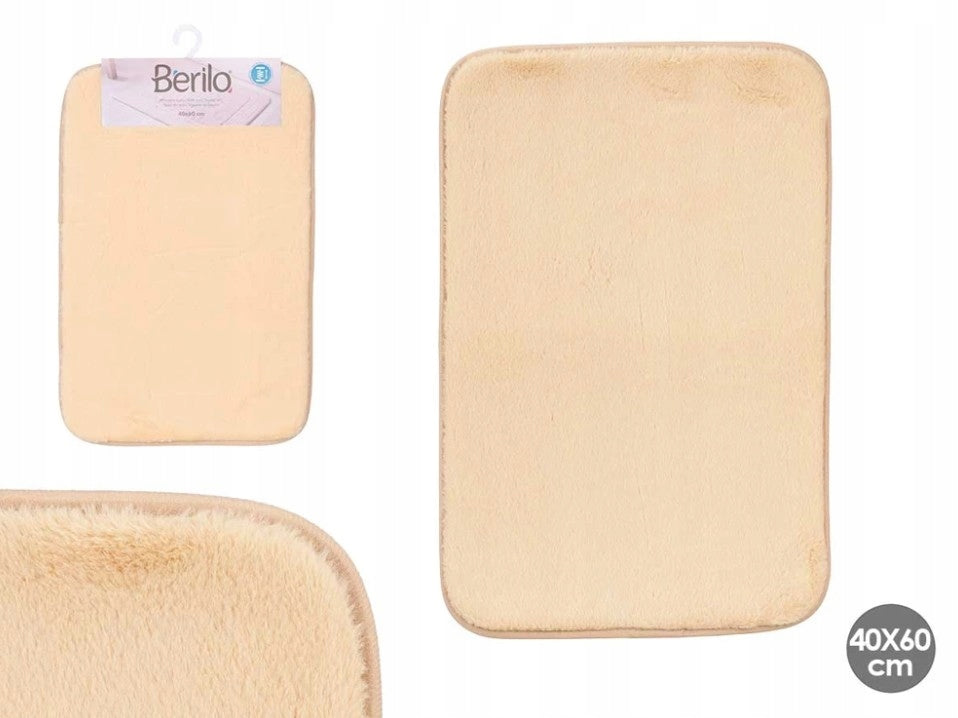 BATHROOM RUG MEMORY FOAM ABSORBENT NON-SLIP PLUSH 40X60 Manufacturer code 10756