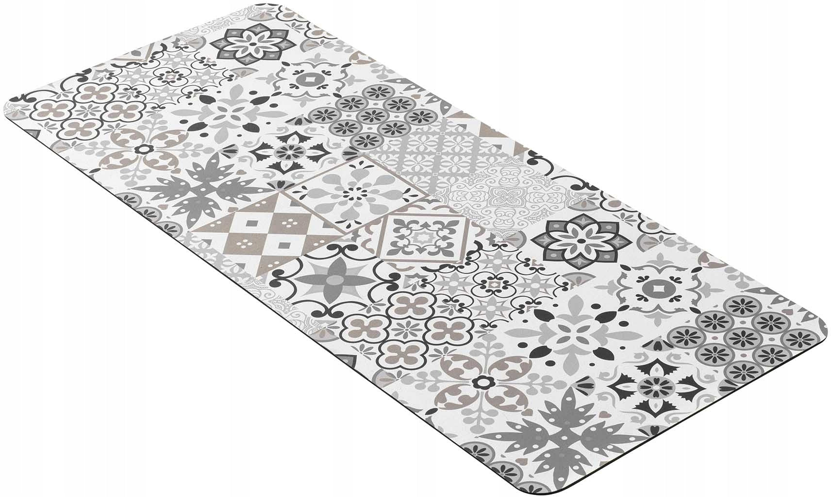 BATHROOM RUG NON-SLIP BATHROOM MAT 50X120 SALOU NATURAL Product width 50 cm