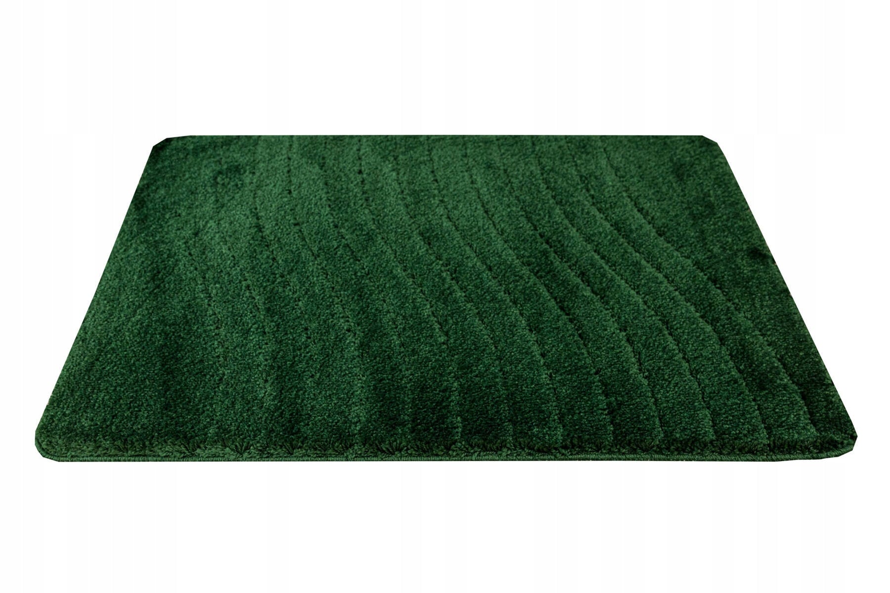 BATHROOM RUG NON-SLIP BOTTLE GREEN SOFT SARA 50x60 cm