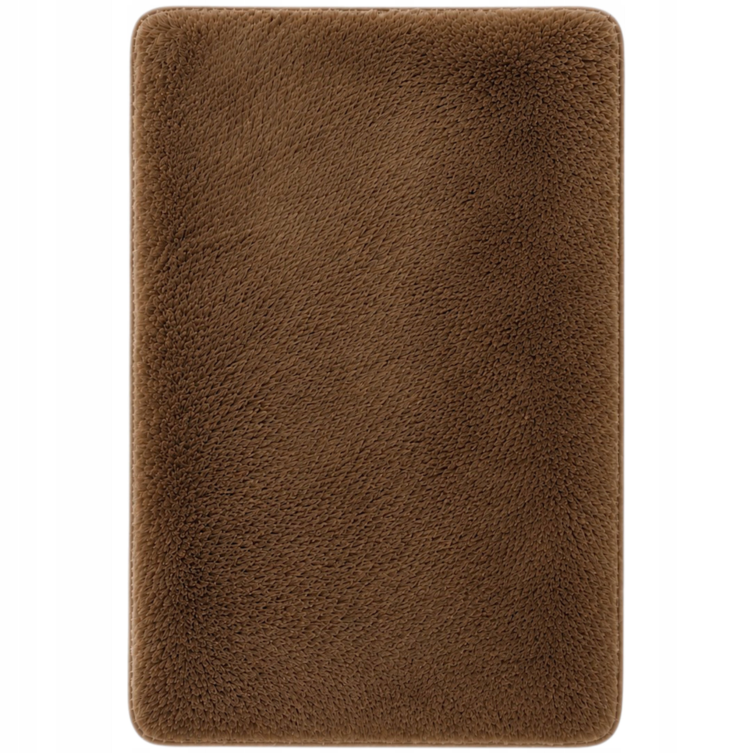BATHROOM RUG NON-SLIP BROWN LARGE 50X80 CM QUICK-DRYING MAT Packaging status original