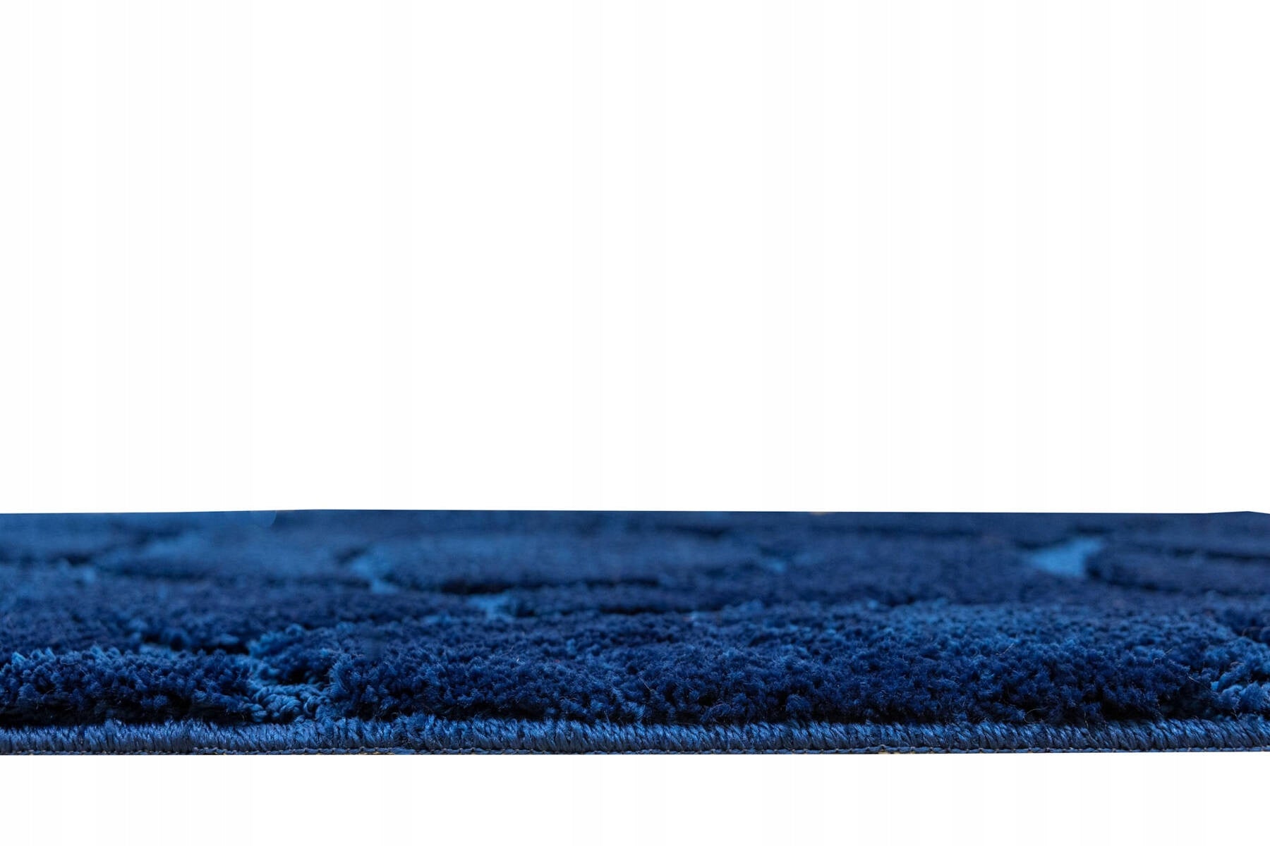 BATHROOM RUG NON-SLIP MAT NAVY BLUE STRIPED KOBE 50x80 cm Shape rectangle