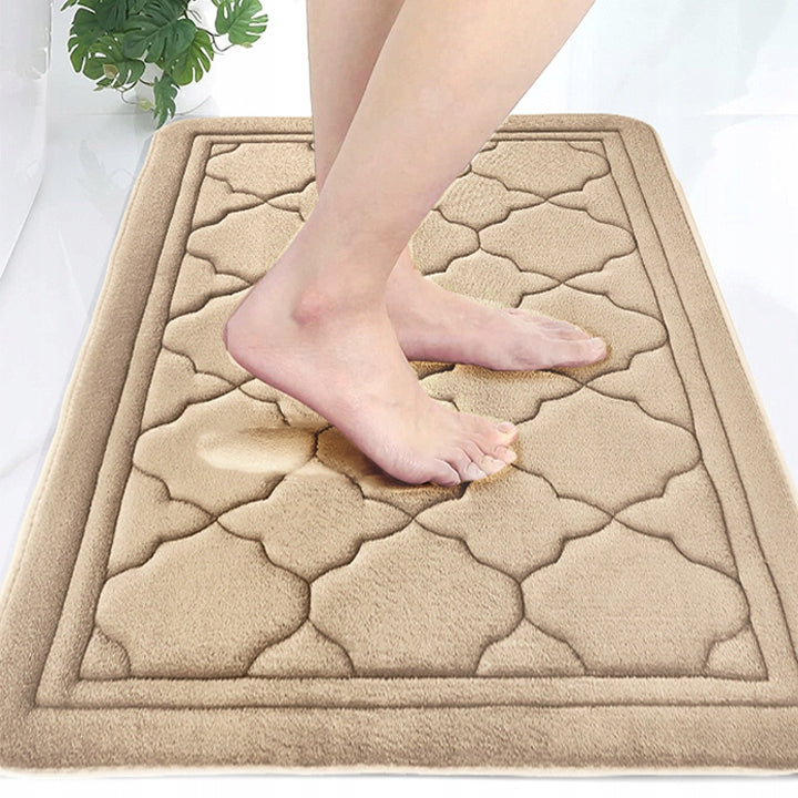 BATHROOM RUG QUICK-DRYING MAT 50 X 80 CM NON-SLIP SOFT LARGE Packaging status original