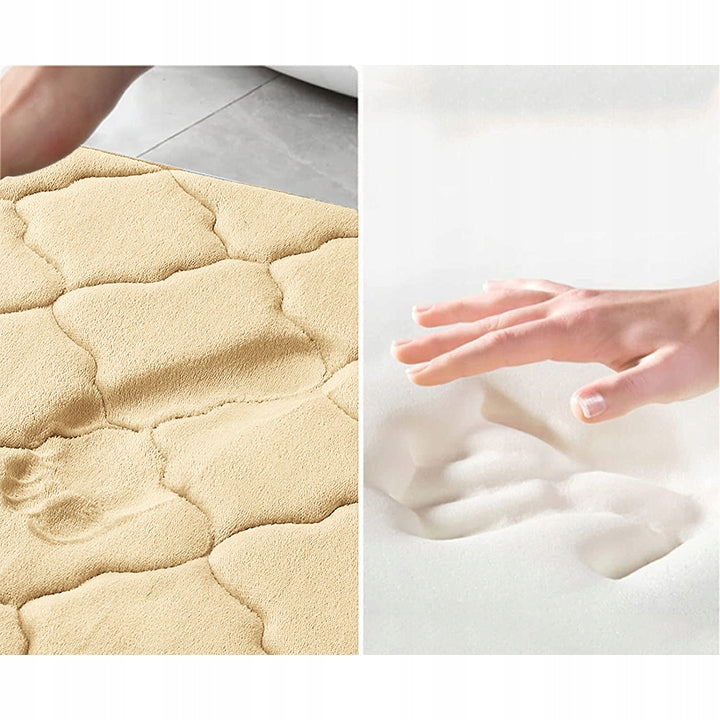 BATHROOM RUG QUICK-DRYING MAT 50 X 80 CM NON-SLIP SOFT LARGE Thickness 20 mm