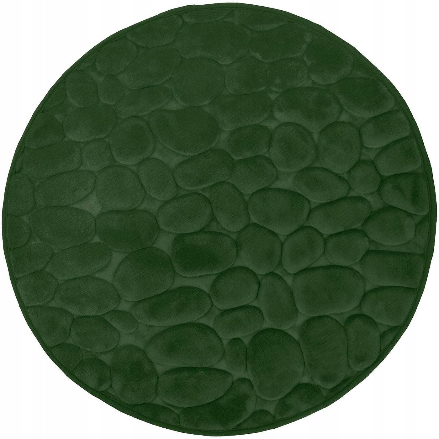 BATHROOM RUG ROUND 60 CM GREEN DUSCHY