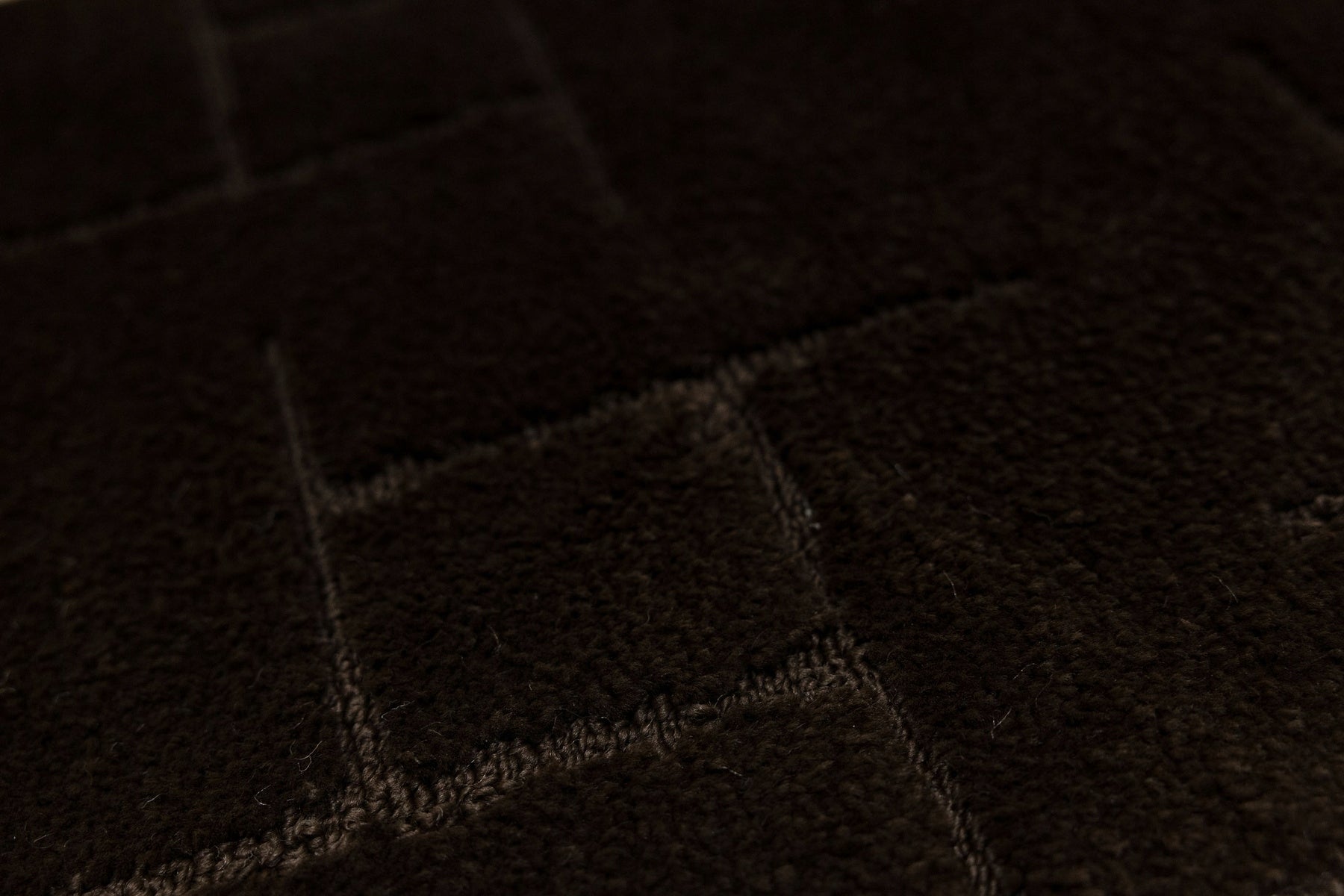 BATHROOM RUG RUBBERIZED SET 2-cz SOFT BROWN WENGE TERAMO Shape rectangle