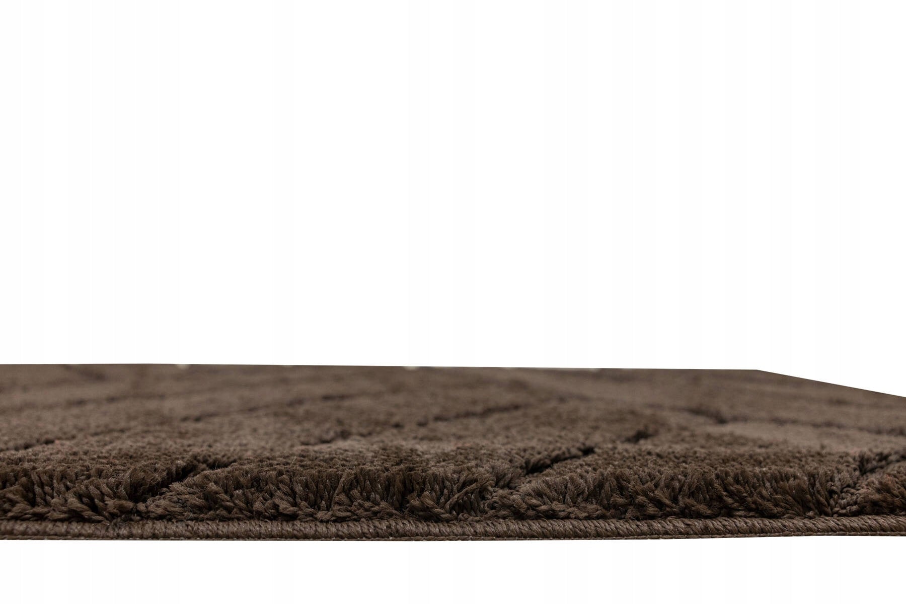 BATHROOM RUG TOILET MAT NON-SLIP BROWN WENGE 60x100 cm Shape rectangle