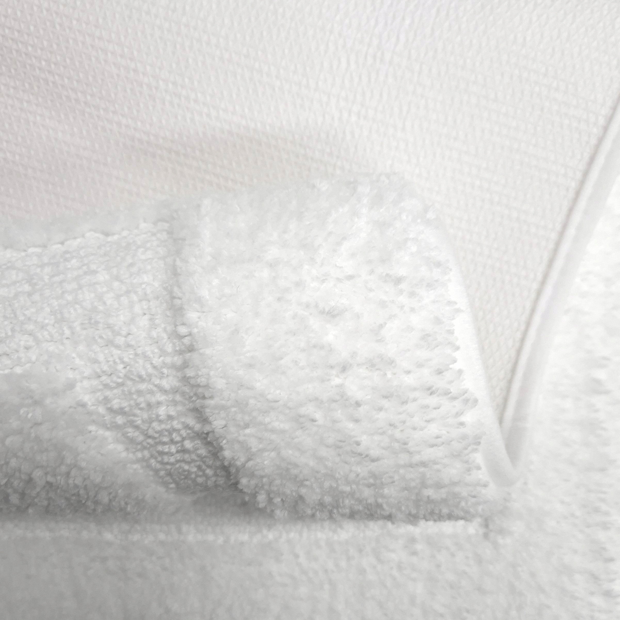 BATHROOM RUG WHITE 50x80 NON-SLIP SOFT FOR BATHROOM WHITE Length 80 cm